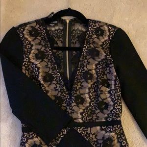Bebe lace cocktail dress